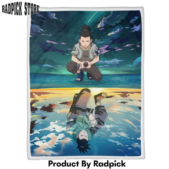 Shikamaru nara blanket custom anime  rp0155164